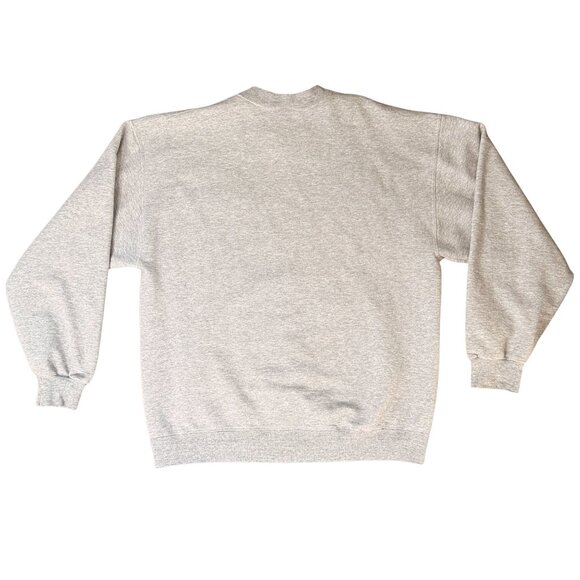 Retro 90's PRCA Prairie Pro Rodeo Circuit Gray Crewneck Sweatshirt Unisex Large - Picture 6 of 8